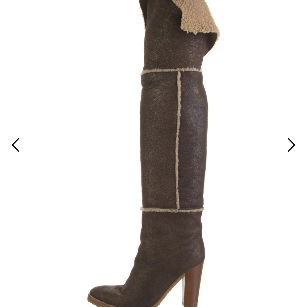 Michael Kors Brown Over the Knee Boots
